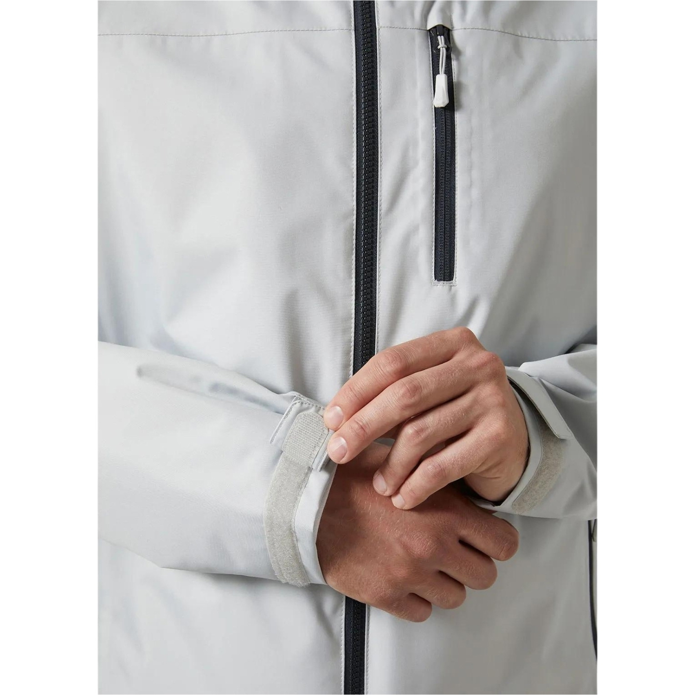 2025 Helly Hansen Mens Crew Hooded Midlayer Jacket 2.0 34442 - Grey Fog